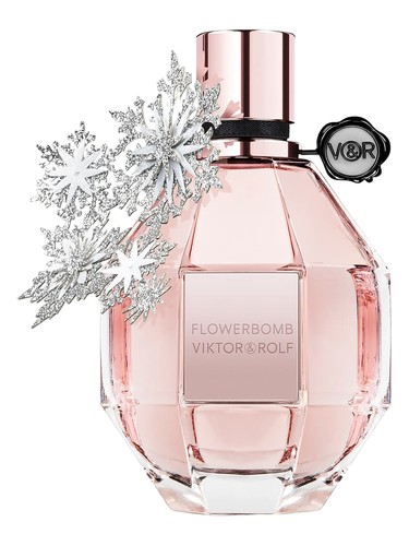 Frasco de Flowerbomb Holiday Edition 2019, de Viktor&Rolf