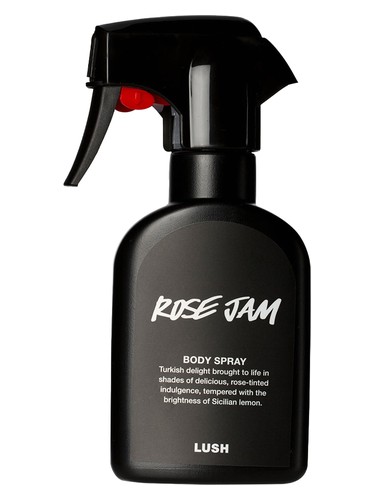 Frasco de Rose Jam Body Spray — Lush