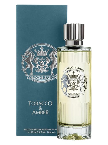 Frasco de Tobacco & Amber, de Cologne-Zation