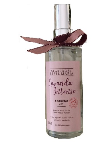 Frasco de Lavanda Intense, de Segredos de Perfumaria