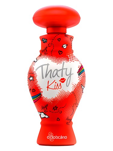 Frasco de Thaty Kiss, de O Boticário