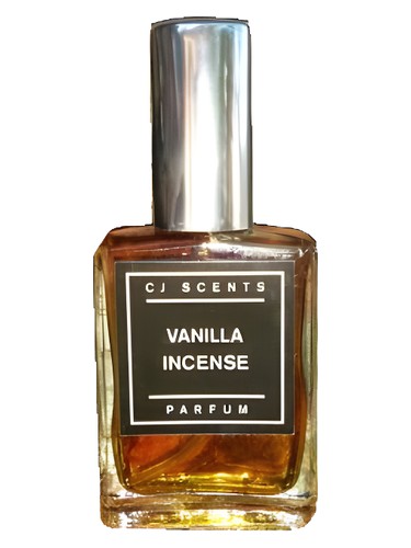 Frasco de Vanilla Incense, de CJ Scents