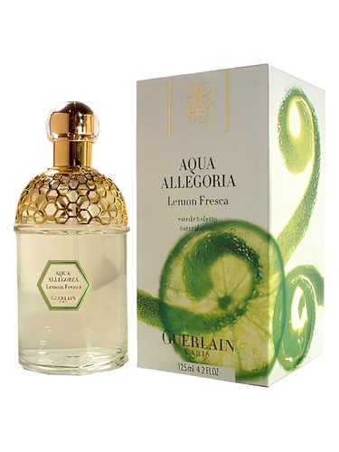 Frasco de Aqua Allegoria Lemon Fresca, de Guerlain