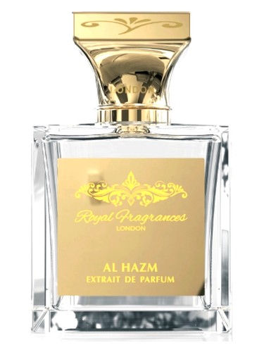 Frasco de Al Hazm, de Royal Fragrances London
