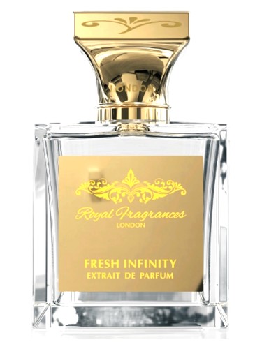 Frasco de Fresh Infinity, de Royal Fragrances London