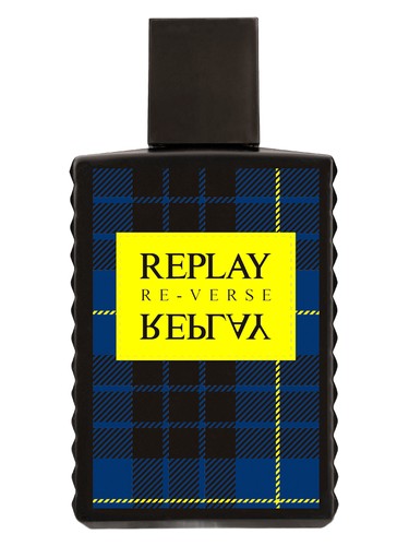 Frasco de Replay Signature Reverse For Him, de Replay