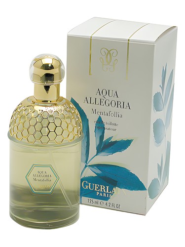 Frasco de Aqua Allegoria Mentafollia, de Guerlain