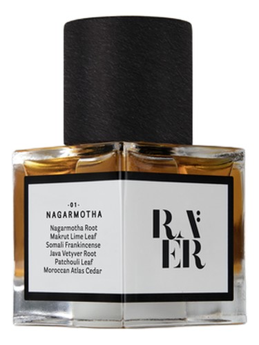 Frasco de Accord No. 01: Nagarmotha 2019 Edition, de RAER Scents