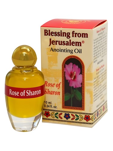 Frasco de Rose of Sharon Anointing Oil — Ein Gedi