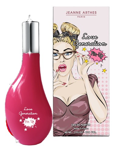 Frasco de Love Generation Pin Up, de Jeanne Arthes