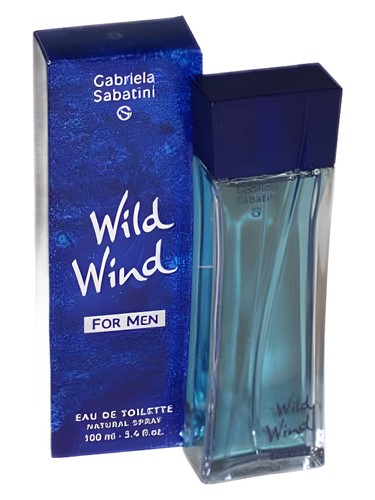Frasco de Wild Wind for Men, de Gabriela Sabatini