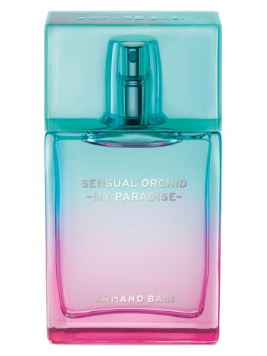 Frasco de Sensual Orchid - My Paradise, de Armand Basi