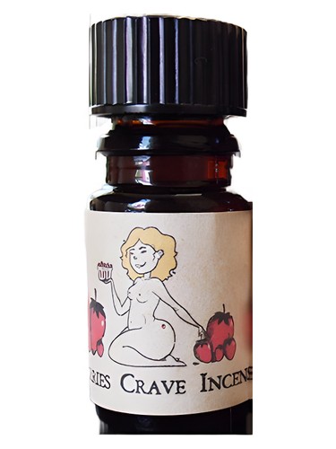 Frasco de Strawberries Crave Incense, de Arcana Craves