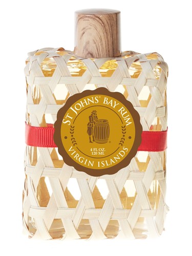 Frasco de Bay Rum, de St. Johns