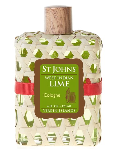 Frasco de West Indian Lime Cologne, de St. Johns