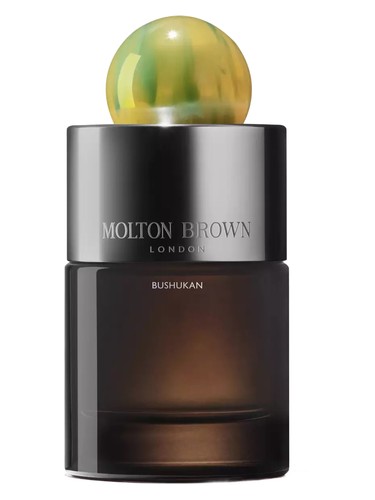 Frasco de Bushukan Eau de Parfum, de Molton Brown