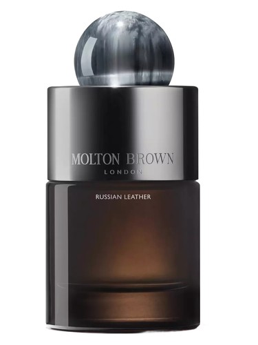 Frasco de Russian Leather Eau de Parfum, de Molton Brown