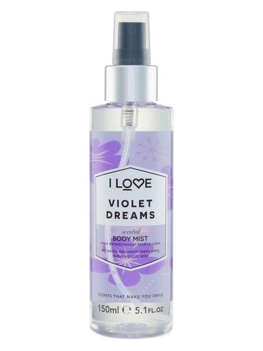 Frasco de Violet Dreams, de I LOVE