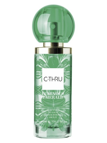 Frasco de C-thru Luminous Emerald, de Sarantis