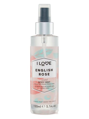 Frasco de English Rose, de I LOVE