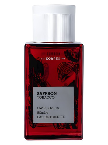 Frasco de Saffron Tobacco, de Korres