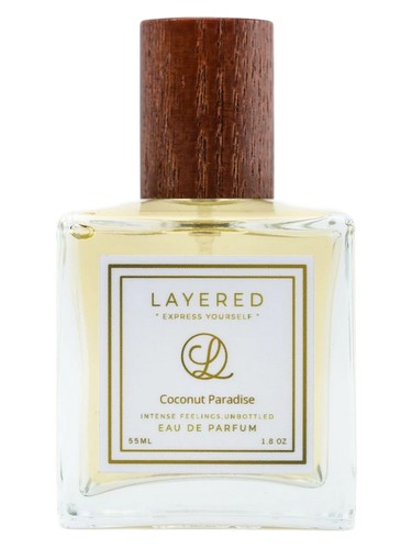 Frasco de Coconut Paradise, de Be Layered