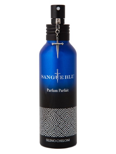 Frasco de Sangue Blu, de Sileno Cheloni Firenze Maestro Profumiere