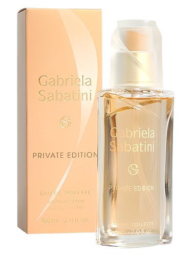 Frasco de Private Edition, de Gabriela Sabatini
