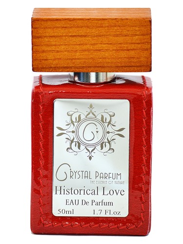 Frasco de Historical Love, de Crystal Parfum