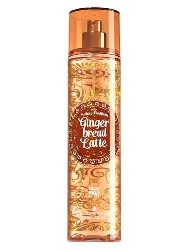 Frasco de Gingerbread Latte, de Bath & Body Works