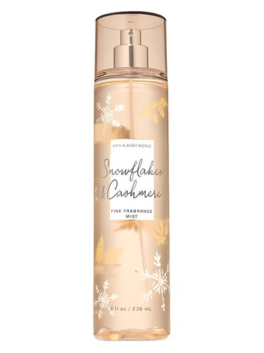 Frasco de Snowflakes & Cashmere — Bath & Body Works