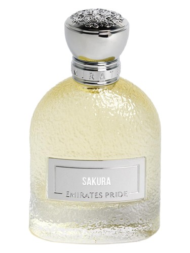 Frasco de Sakura, de Emirates Pride Perfumes