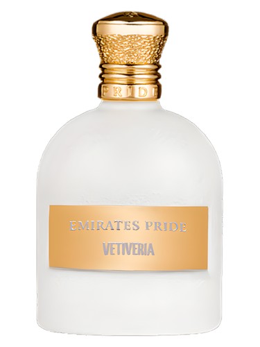 Frasco de Vetiveria, de Emirates Pride Perfumes