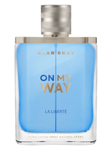 Frasco de On My Way La Liberte, de Alan Bray