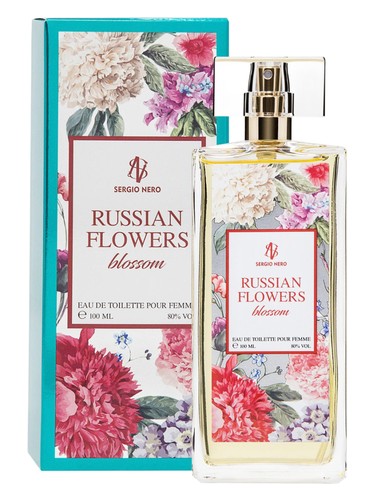 Frasco de Russian Flowers Blossom, de Sergio Nero