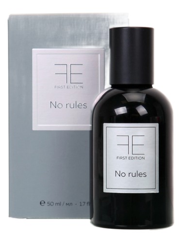 Frasco de No Rules, de First Edition