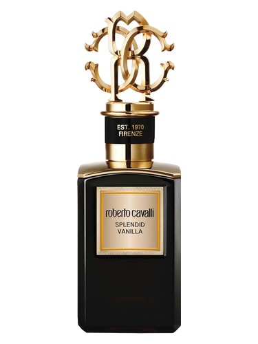 Frasco de Splendid Vanilla, de Roberto Cavalli