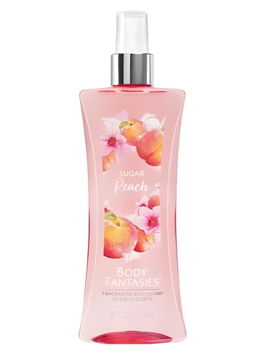 Frasco de Sugar Peach, de Body Fantasies