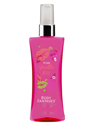 Frasco de Pink Vanilla Kiss — Body Fantasies