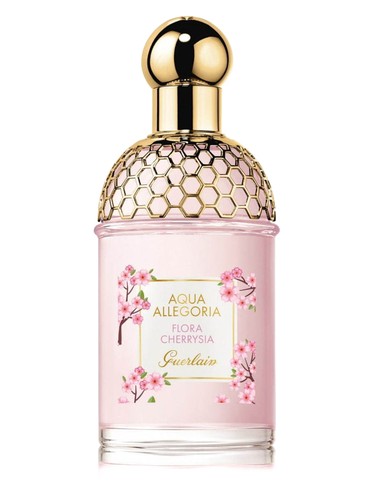 Frasco de Aqua Allegoria Flora Cherrysia (Sakura Collection 2020), de Guerlain