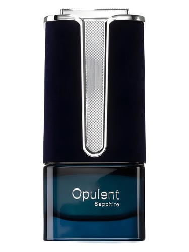 Frasco de Opulent Sapphire, de Al Haramain Perfumes