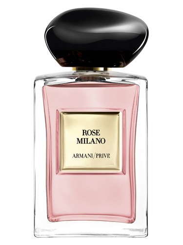 Frasco de Rose Milano, de Giorgio Armani