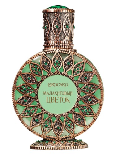 Frasco de Malachite Flower (Малахитовый Цветок) — Brocard