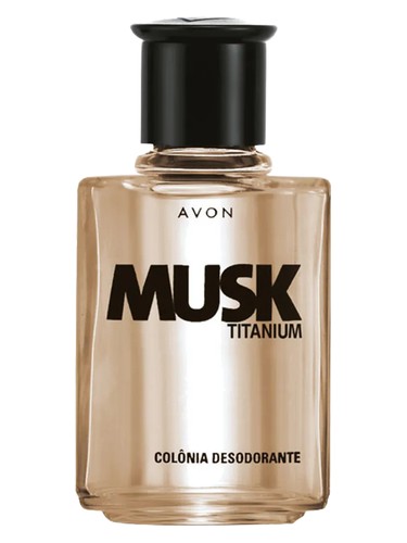Frasco de Musk Titanium — Avon