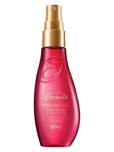 Frasco de Encanto Irresistível Pink Bouquet e Ambar, de Avon