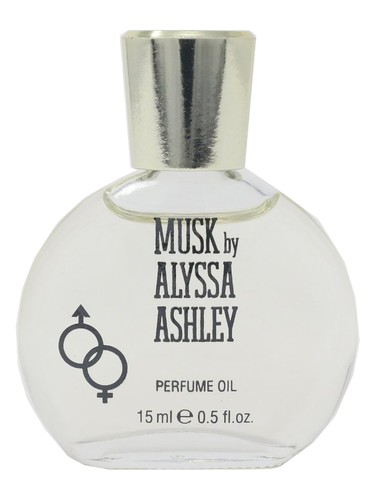 Frasco de Musk Perfume Oil, de Alyssa Ashley