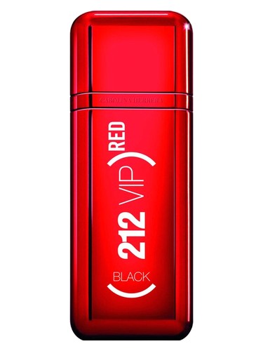 Frasco de VIP Black Red, de Carolina Herrera