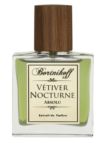 Frasco de Vétiver Nocturne Absolu, de Bortnikoff