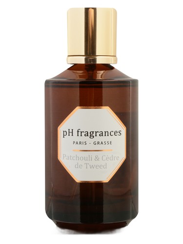 Frasco de Patchouli & Cedar of Tweed, de pH Fragrances