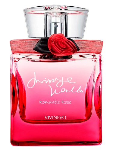 Frasco de Mirage World Romantic Rose, de Vivinevo